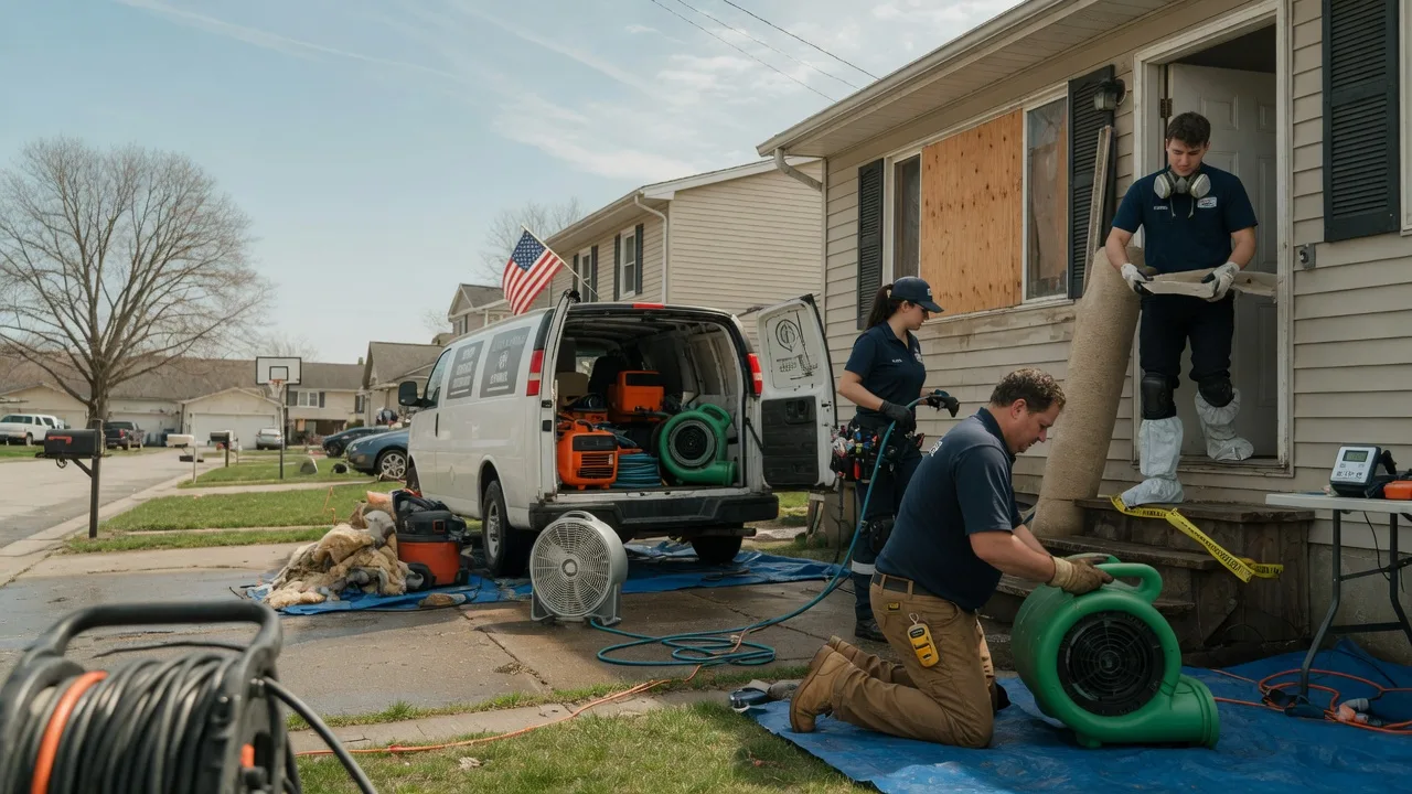 Water Damage Restoration in Castleberry, AL near me
